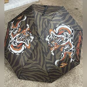 Ed Hardy Tiger Dragon Umbrella